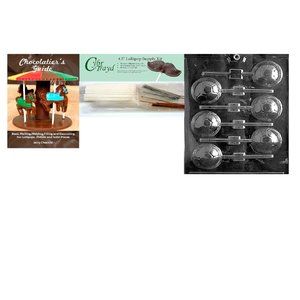 Cybrtrayd Soccer Ball Lolly Chocolate Mold